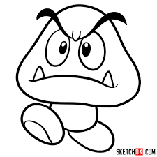 More mario characters to come.subscribe so you won't miss out on any new cartoon, game. How To Draw A Mario Goomba