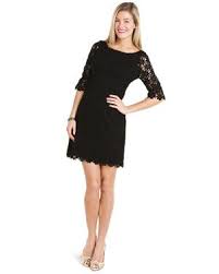 Lilly Pulitzer Shayna Black Lace Dress 368 00 Black Lace Dress Lace Dress Dresses