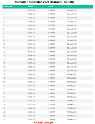 Et on the scheduled date. Ramadan 2021 Calendar Pakistan Day Date Sehr Iftar Time Table Calendar For Sehri Iftari Timings