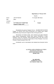 Download doc surat keterangan selesai praktek kerja lapangan. Contoh Surat Balasan Kerja Praktek Download Kumpulan Gambar