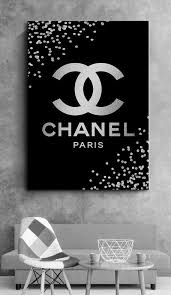 Pin By Brooke Richardson On Sydney Chanel Wall Art Fashion Wall Art Multi Canvas Painting