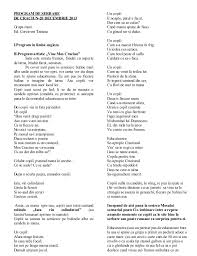 Text of scenariu serbare 8 martie.doc. Program De Serbare La Craciun