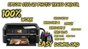 It installs the latest products and drivers for the epson px660 series printer. Epson Stylus Photo Tx650 Driver Download Windows 10 Youtube