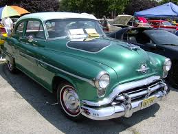 Image result for Arctic Blue 1952 Oldsmobile