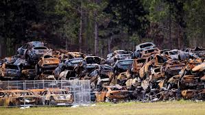 Compare dozens of companies like alamo, avis, enterprise, hertz, and national for the best priced rental car for your trip. Rental Cars Burned Near Southwest Florida International Face New Life As Scrap Metal