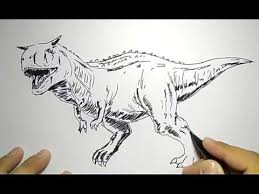 Temukan pin ini dan lainnya di gambar mewarnai oleh lukisan murah milieart. Cara Menggambar Dinosaurus Carnotaurus Dengan Mudah Youtube