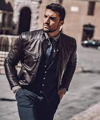 Discover The Details That Make The Difference Of The Best Streetstyle Unique People With A Lot Of S Leather Jacket Men Style Mens Outfits Leather Jacket Men