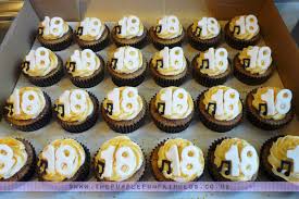 There's a formula for doing young child birthday parties: 18th Birthday Cupcakes Gold With Musical Notes