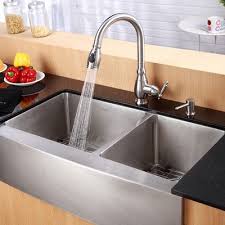 double bowl kitchen sink