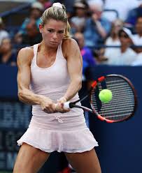 Camila giorgi of italy plays a shot against victoria azarenka of belarus during a first round match on day 4 of the rogers cup at aviva centre on. See The Most Amazing Outfits From The 2015 U S Open Time