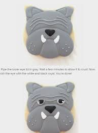 A Cookie Bulldog Clough D 9 Cookies Dog Cookies Animal Cookies Sugar Cookies Decorated