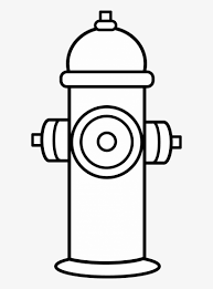 Includes a pattern to reproduce for. Fireman Hat Coloring Page Fire Hydrant Black And White Png Image Transparent Png Free Download On Seekpng