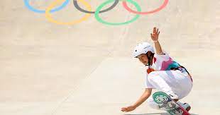 Momiji nishiya at the tokyo 2020 olympic games on monday. Lyg Smmngj7iqm