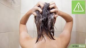 Instead, massage your scalp gently in circular motions using your fingertips and a clarifying shampoo like clean maniac. 3 Ways To Wash Your Hair Wikihow Life