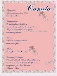 Camila Nombre Camila Significados De Los Nombres Nombre