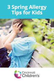 3 Tips For Coping With Spring Allergies Cincinnati Children S Blog Spring Allergies Kids Allergies Seasonal Allergy Symptoms