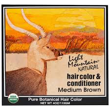 Light Mountain Natural Hair Color Conditioner Medium