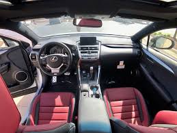 Lexus Nx F Sport Red Interior In 2020 Used Lexus Lexus Lexus Nx 200t