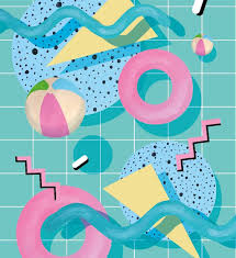 Design 80s Retro Pattern Artist Artwork Acrylic Illustration Painting Patterns Art 3d 3dar Retro Painting Textures Patterns Retro Pattern