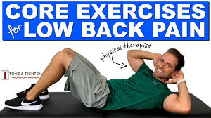 Read on to learn about pain in the lower back, including possible causes, when to seek help, and how it's treated. Best Core Exercises For Low Back Pain Stenosis Spondylosis Spondylolysis Spondylolisthesis Youtube