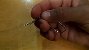 How To Attach A Fishing Hook To A Steel Leader Youtube