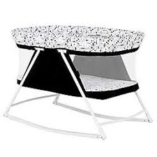 Baby deluxe holiday mini/portable folding metal crib. Black Metal Crib Buybuy Baby
