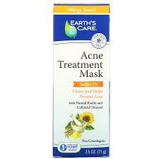 Nun gibt es für zahlungsschwierigkeiten niemals einen passenden zeitpunkt, doch der moment. Earth S Care Acne Treatment Beauty Mask 2 5 Oz 71 G Iherb