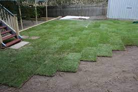When Laying Turf Yourself Don T Forget To Lay It Like Brickwork Staggering The Joints This Will Promote Faster Growth Prevents Any Patio Design Patio Yard