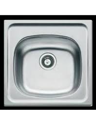 With or without a drainer? Small Hand Wash Kitchen Sinks Single Bowl Waste Kit The E33 Compact 465 X 435mm