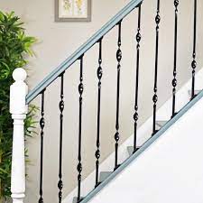 Spindles can refer to vertical members used to fill the space below handrails (what we call balusters) or to. Acadia Double Bold Twist Stair Spindle Black Country Metalworks