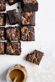Flourless Salted Caramel Brownies Paleo Gf Df Well Fed Soul Recipe Desserts Salted Caramel Brownies Brownie Recipes