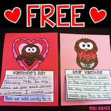 Posting more of my of content on to my subreddit just in case some people can't afford to sub over the holidays follow is you don't wanna miss out. Free Valentine S Day Writing Craft No Prep Valentines Writing Activities Valentines Writing Writing Crafts
