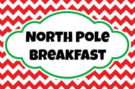 North Pole Breakfast Printable Sign North Pole Breakfast North Pole Breakfast Printables Christmas Breakfast