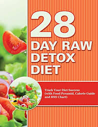 28 Day Raw Detox Diet Track Your Diet Success With Food