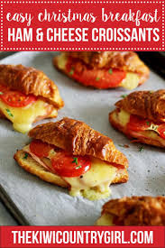 15 Minute Ham Cheese Tomato Croissants Recipe Brunch Recipes Breakfast Brunch Recipes Food