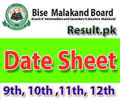 Hssc male constable exam date announced post date: Bise Malakand Board Date Sheet 2021 Bisemalakand Annual Supply Exams Time Table
