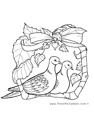 Dove coloring pages suitable for toddlers, preschool and kindergarten kids. Dove 3976 Animals Printable Coloring Pages