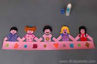 Create a mural about girls around the world. 13 Daisy Violet Be A Sister To Every Girl Scout Ideas Scout Daisy Girl Scouts Daisy Scouts
