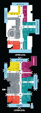 Due to the mall's size, several retailers rent more than one space. Burlington Ma Shopping Mall Interior Map Signage Map