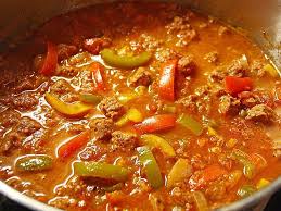 Tomaten Paprika Eintopf Von Dorette1com Chefkoch Rezept Eintopf Rezepte Lebensmittel Essen