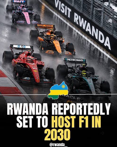 Rwanda to host F1 Grand Prix in 2030