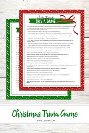 While a few of th. Free Christmas Trivia Game Lil Luna