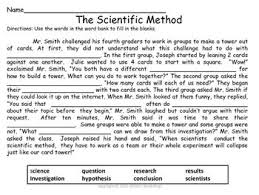 Scientific Method Worksheet Free Use This Close Activity In Small Group Or As A Formativ Scientific Method Quiz Scientific Method Worksheet Scientific Method