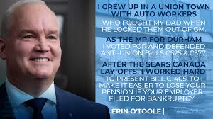Erin o'toole, the eldest of five, was born in montreal in 1973. The Dumb Lefty Canadian Radical Erin O Toole Is No Friend Of Labour Or Unions