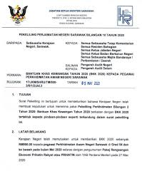 Sidang media bersama setiausaha kerajaan negeri sarawak tan sri datuk amar (dr) haji mohamad morshidi abdul ghani sempena hari perkhidmatan awam bertempat. Sarawak Aritok On Twitter Kerajaan Negeri Telah Memutuskan Utk Memberikan Bkk 2020 Sebanyak Rm500 00 Kpd Pegawai Perkhidmatan Awam Negeri Sarawak Di Gred 54 Dan Ke Bawah Pada Bulan Mei 2020 Selaras Dgn