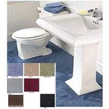 Solid 5' x 6' tufted bath rug in blue. Reflections Bathroom Wall To Wall Carpeting Cut To Fit Bath Rug 5 Foot X 6 Foot Blue Walmart Canada