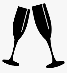 Glasses Champagne Toast Celebration Black Champagne Glass Clipart Black And White Hd Png Download Kindpng Browse and download hd champagne glass png images with transparent background for free. glasses champagne toast celebration