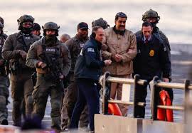 Nicolás Maduro Escorted To Nyc Court By Officials, Photos Show