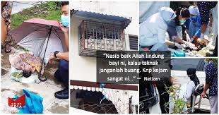 Ada yang memakai topi dan popok. Gadis Panik Lahirkan Anak Luar Nikah Campak Bayi Dari Tingkat 3 Ditemui Masih Hidup