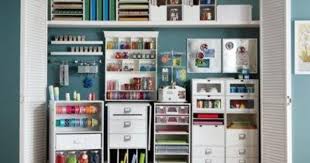 Finding great craft storage ideas and solutions? Closet Organization Ideas For A Craft Room Craft Closet Diy Crafts At Repinned Net